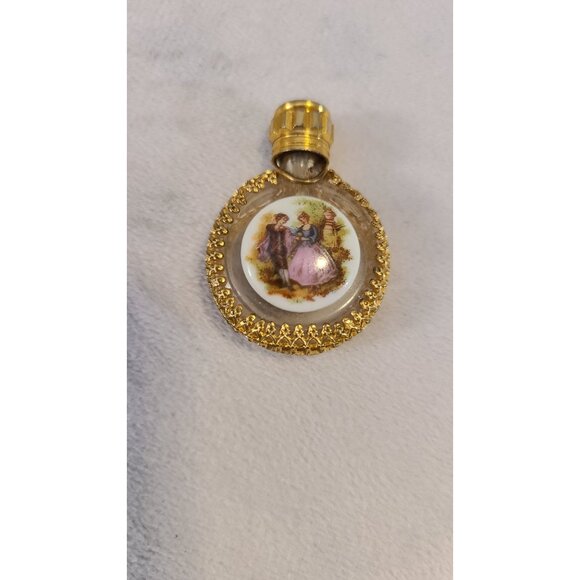 Vintage Limoges Miniature Perfume Bottle